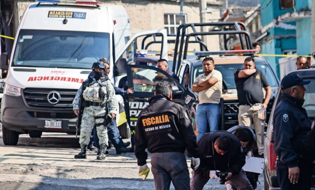 ¡Ejecución en Naucalpan! Cazan y acribillan a joven en plena calle (Foto: Luis Camacho)