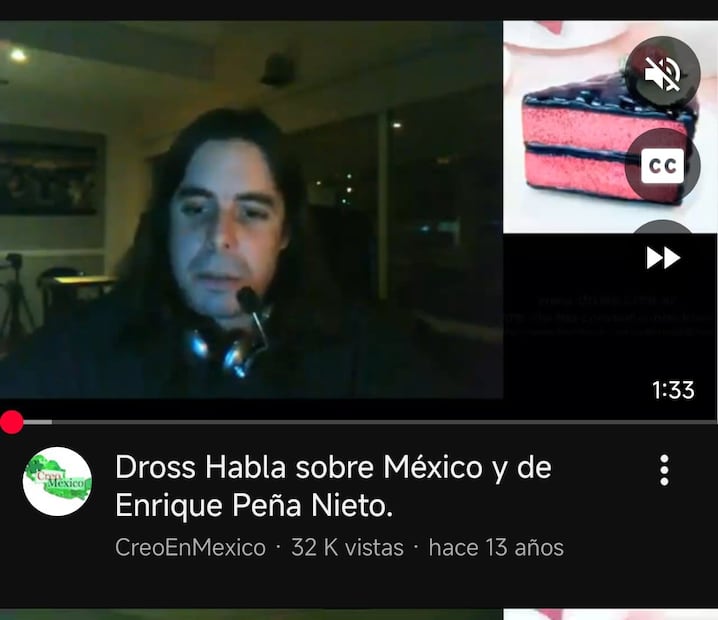 Dross se pelea en redes (Foto: X)