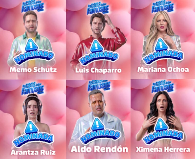 Nominados LCDLFMX4 (Vía: X)