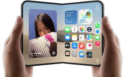 ¿El iPhone del futuro? Así es el nuevo iPhone Duo con pantalla gigante y dos baterias
