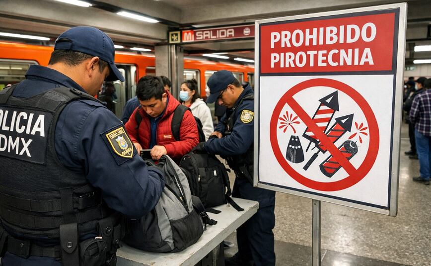 Operativo Cero Pirotecnia: así busca CDMX evitar accidentes en Navidad
Imagen Ilustrativa: IA