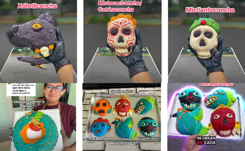 Panadero se viraliza tras mostrar la Conchasúchil ¿Qué otros diseños de conchas tiene?