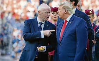 Gianni Infantino no logra contactar con Donald Trump, se va quedando sin respaldo político