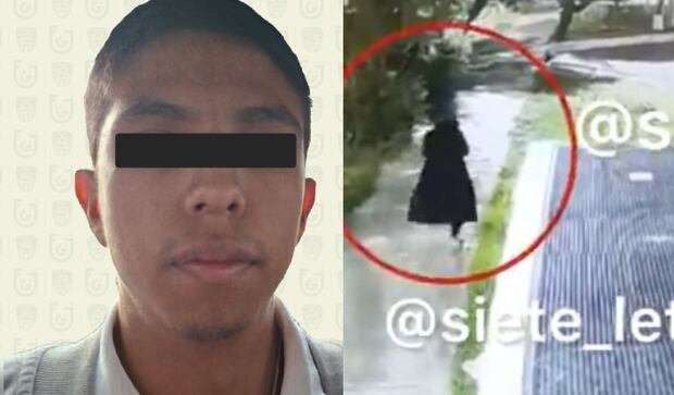 Atoran al "asesino de la túnica negra", señalado por el feminicidio de Amanda en CDMX