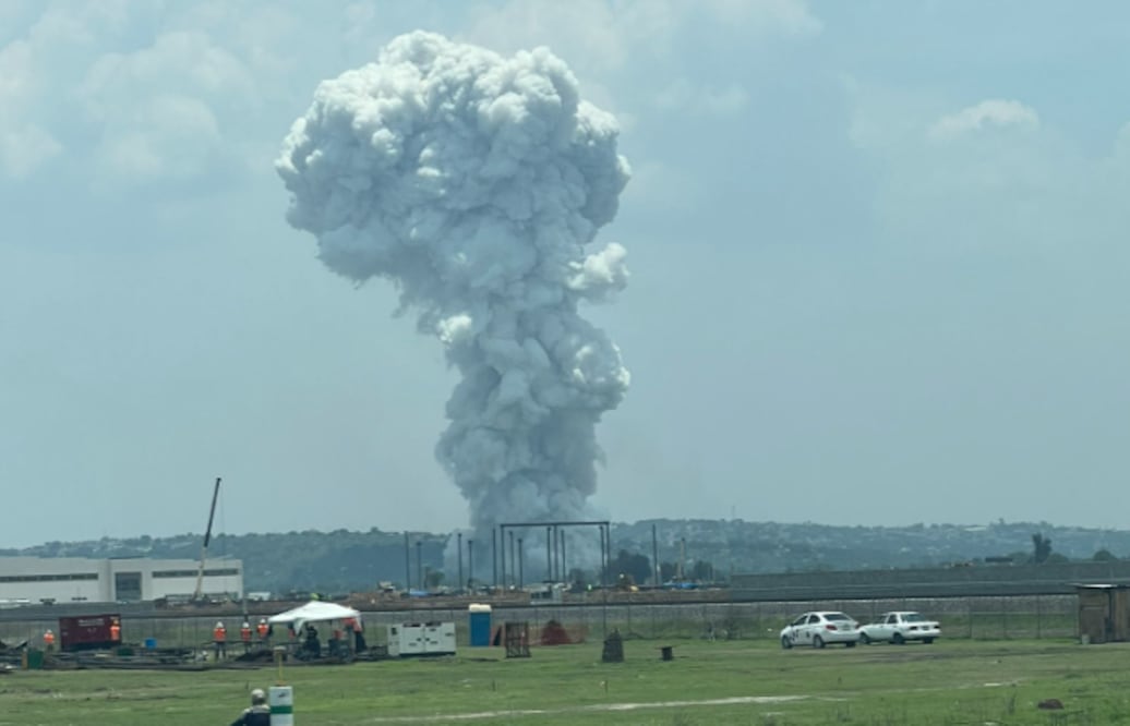 Explosión en Tultepec (Foto: X)