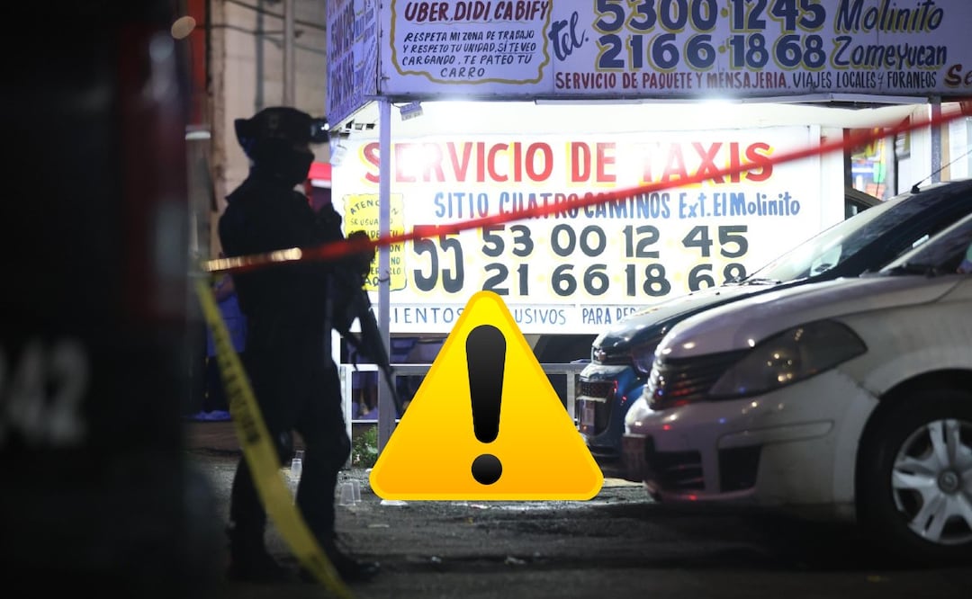 Ejecutan a “El Escapulario” en sitio de taxis en Naucalpan