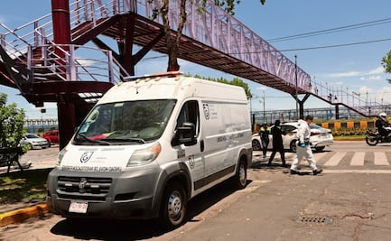 ¡Voló al cielo! Motociclista muere tras sufrir un accidente sobre Circuito Interior, cerca del AICM