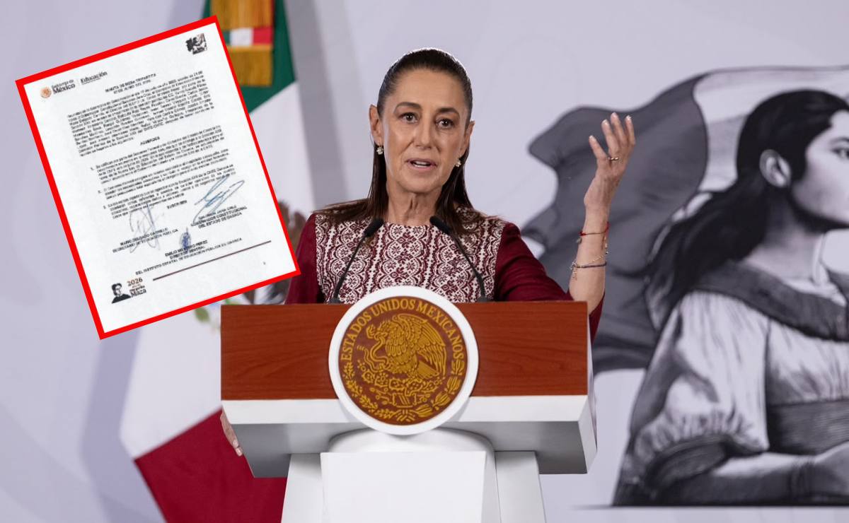 ¿Bono para levantar plantón de la CNTE? Sheinbaum aclara destino de los 800 mdp