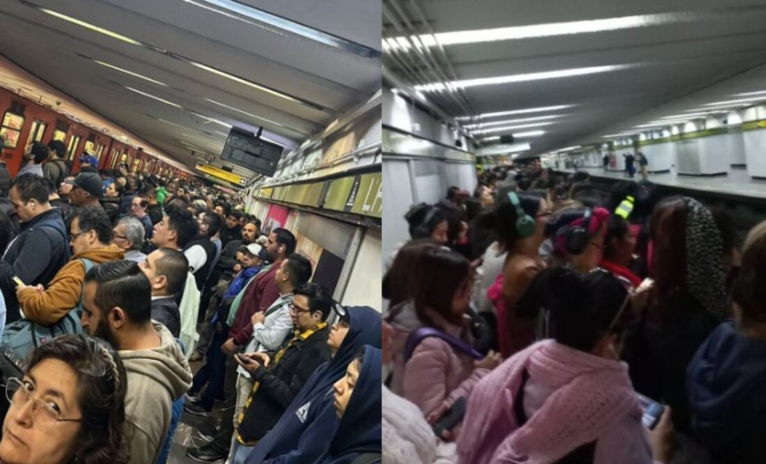 Línea 3 del metro CDMX. Foto: (Redes Sociales)