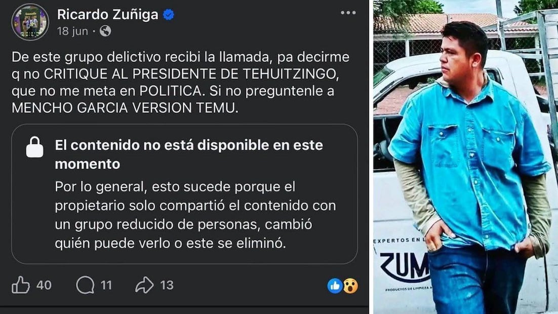 Ricardo Zúñiga (Vía: Redes)
