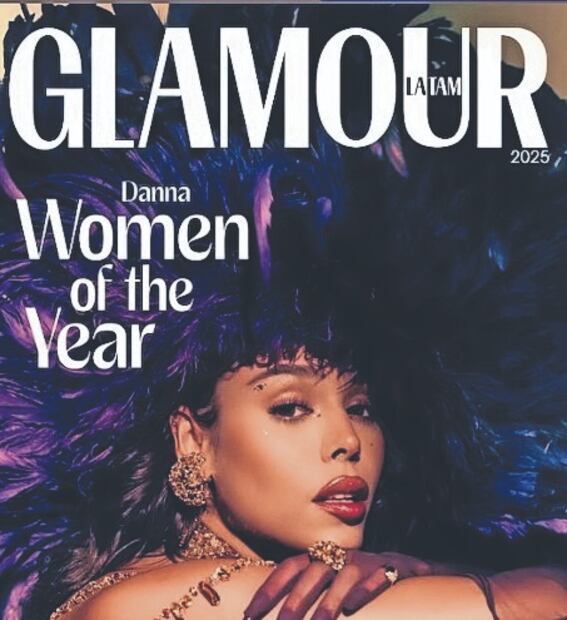 Danna Paola es reconocida como “Mujer del Año” por la revista Glamour. Foto: (Redes Sociales)