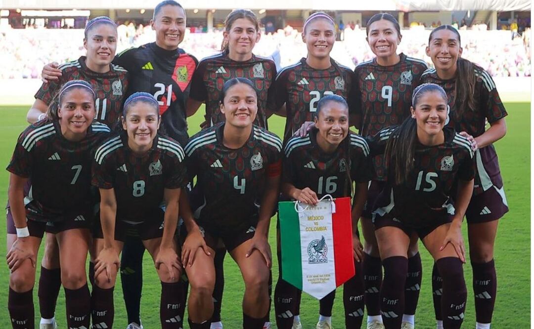 El TRI Femenil no puede contra Colombia y cae en su primer partido del Mex Tour W