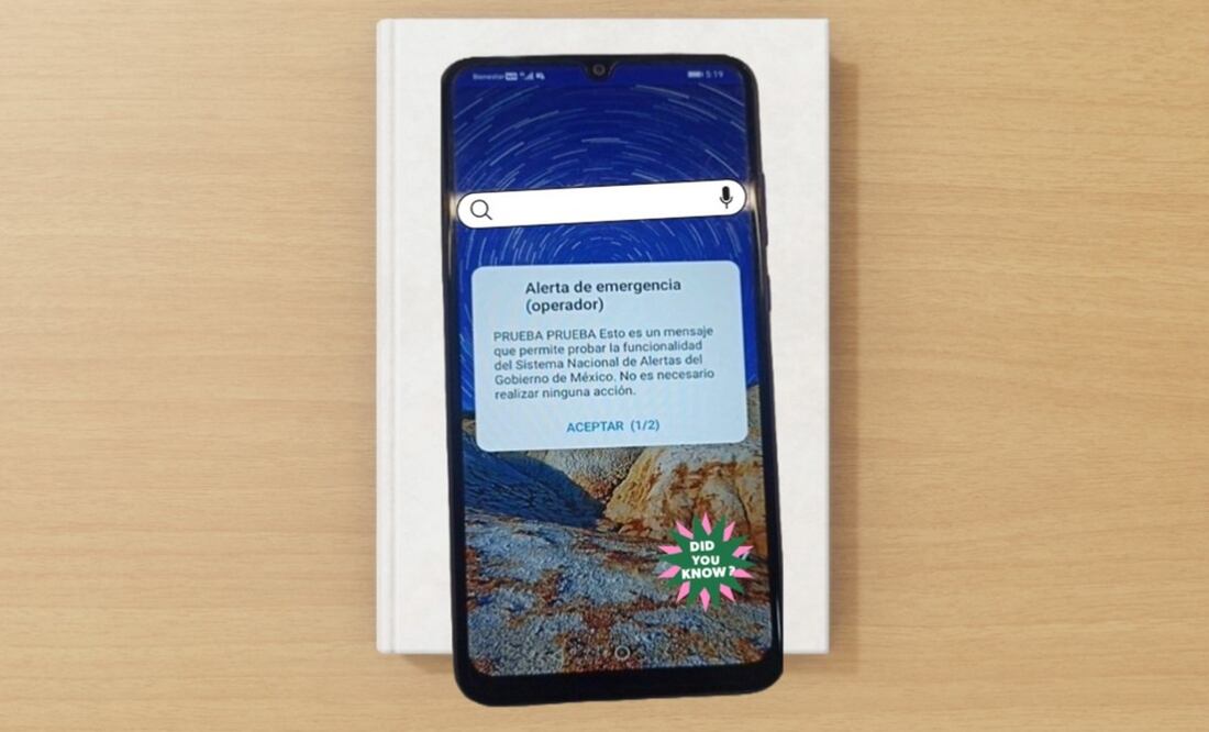 Este es el SMS que mañana te llegará a tu celular por el simulacro