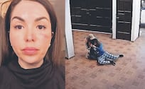 VIDEO: Momento exacto del brutal ataque contra Evelyn Villa, la influencer que asaltaron en su propia casa