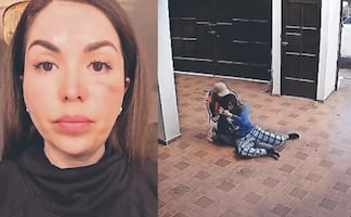VIDEO: Momento exacto del brutal ataque contra Evelyn Villa, la influencer que asaltaron en su propia casa