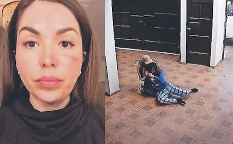 VIDEO: Momento exacto del brutal ataque contra Evelyn Villa, la influencer que asaltaron en su propia casa