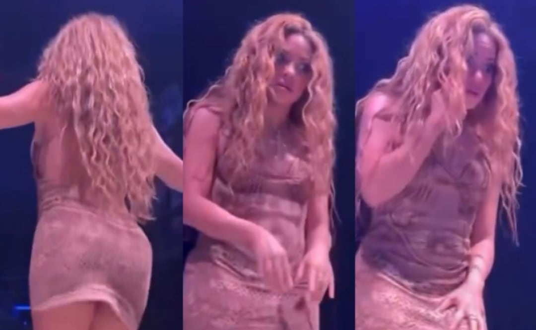 VIDEO: ¡Se pasó de puerco! Shakira sorprende a hombre grabándola por abajo del vestido