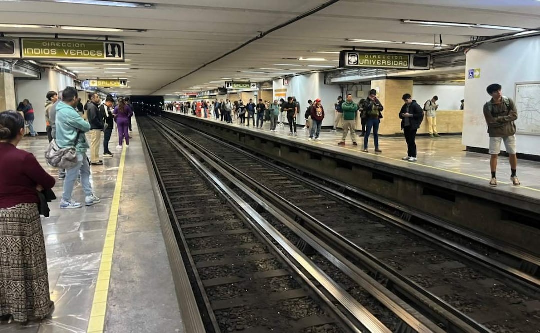 Línea 3 del Metro CDMX. Foto: (Redes Sociales)