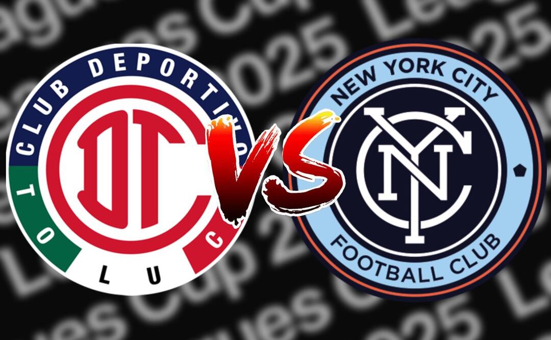 Toluca vs New York City Leagues Cup 2025. Foto: (Especial)
