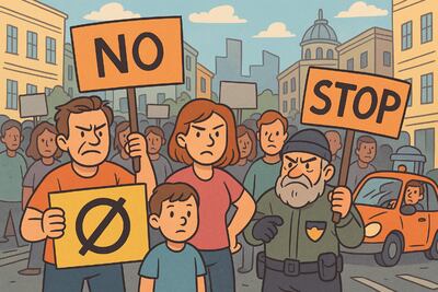 ¿Debe reformarse la ley para evitar bloqueos y uso de menores en protestas?