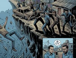 10 hombres lo persiguieron y cayó a una muerte brutal, en Álvaro Obregón