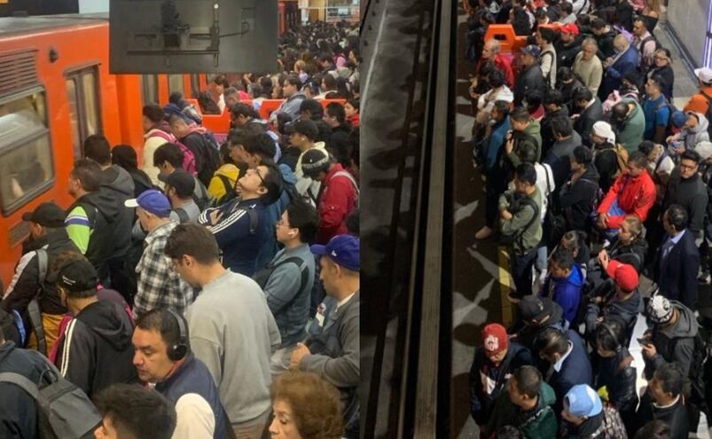 Línea A del Metro CDMX colapsada y lenta ¿Qué está pasando? 