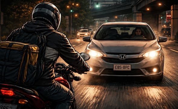 Mujer huye tras arrastrar casi 3 metros a motociclista hasta matarlo, en Iztapalapa