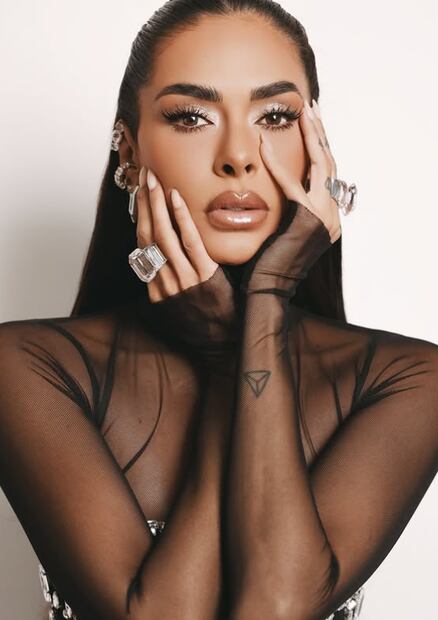 Galilea Montijo, vestido transparente (Foto: Instagram)