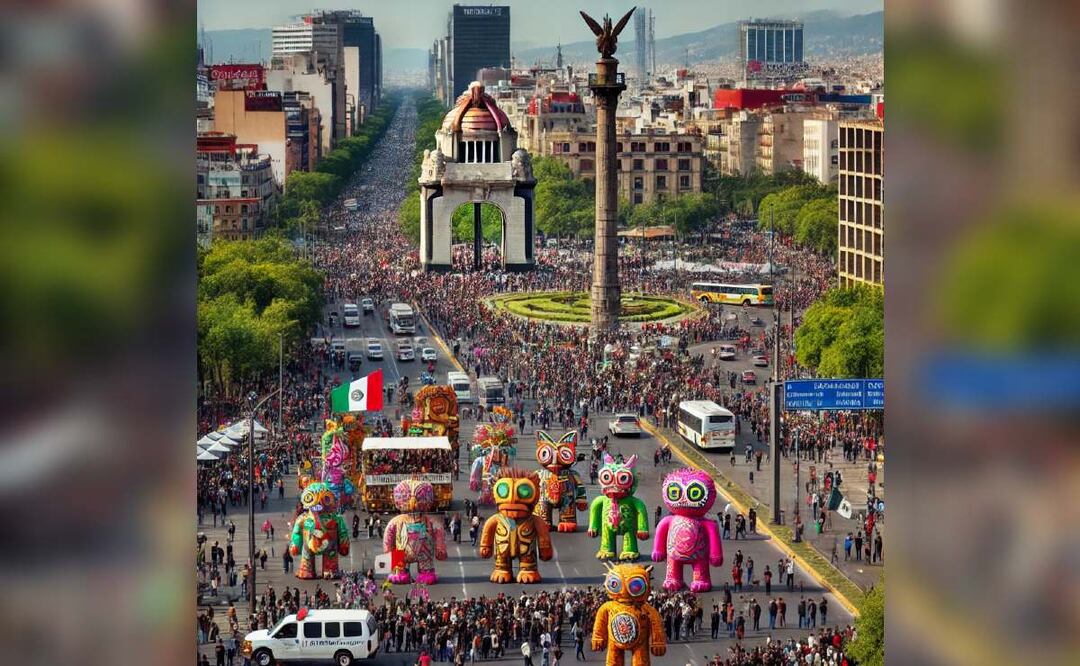 Alebrijes, marchas y eventos que afectarán las calles de la CDMX este sábado