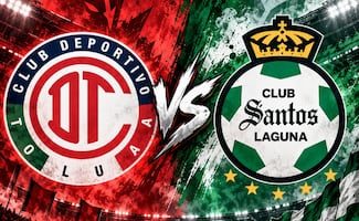 Toluca vs Santos: ¿Dónde y a qué hora ver EN VIVO la jornada 9 de Liga MX?