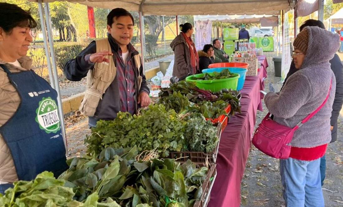 Mercado de Trueque en Ciudad Universitaria. Foto: (Especial)