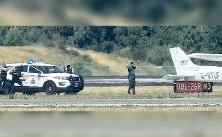 Avioneta sospechosa pone en alerta a aeropuerto en Canadá, ¿cómo terminó todo?