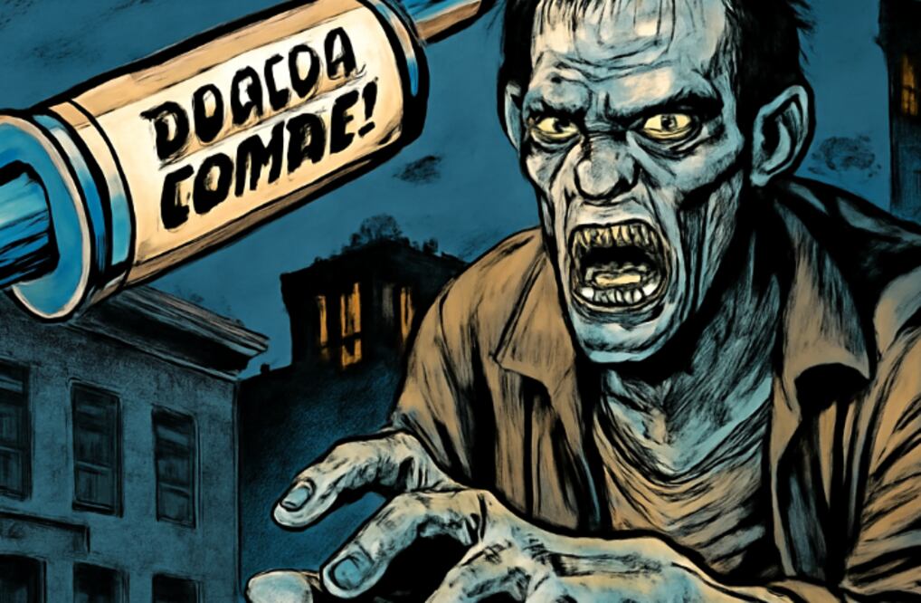 Droga zombie (Foto: Creada con IA)