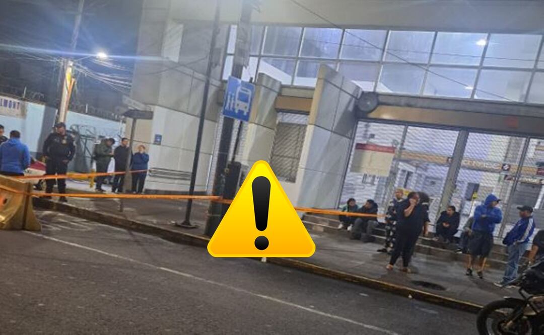 Matan a un hombre afuera del Metro Culhuacán y hieren a otro en la estación Juárez