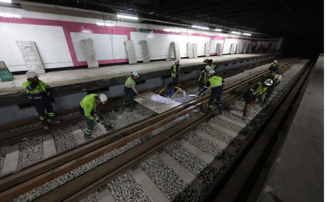 Brugada analiza reapaertura de estaciones de la Línea 1 del Metro CDMX. Foto: (Cuartoscuro)