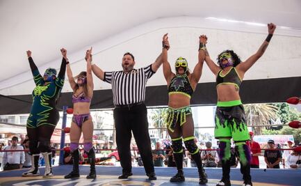 Con lucha libre, Suiza busca crear conciencia por el cuidado del agua en México