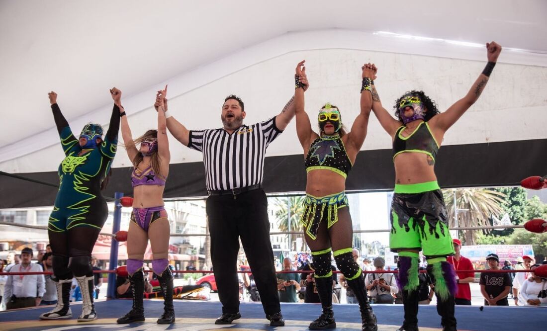 Con lucha libre, Suiza busca crear conciencia por el cuidado del agua en México
Imagen: Cuartoscuro