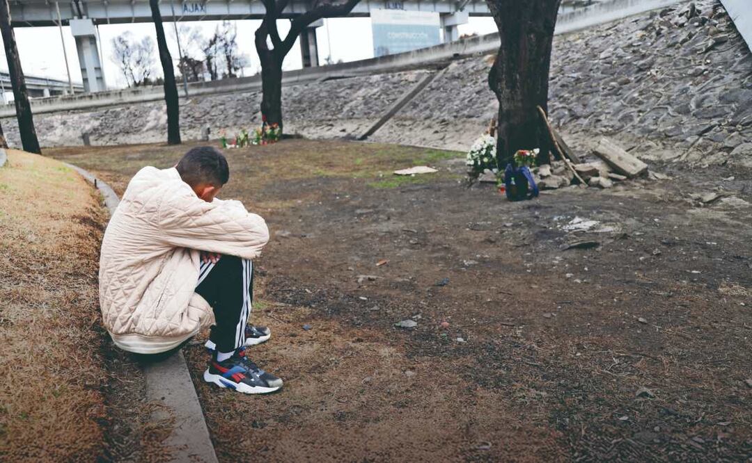 Foto: Carlos Mejía (La explosión en Iztapalapa Zeus le salva la vida a su dueño, pero él pierde a sus amigos)