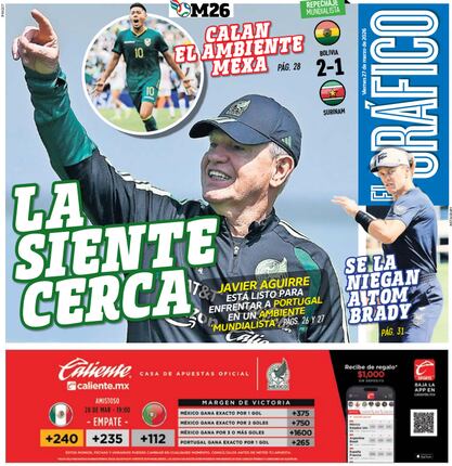 Portada El Gráfico | Viernes 27 de marzo de 2026