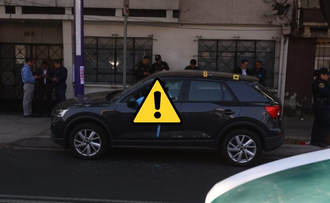 Colaboradores de Clara Brugada asesinados en Calzada de Tlalpan. Foto: (Francisco Rodríguez. El Gráfico)