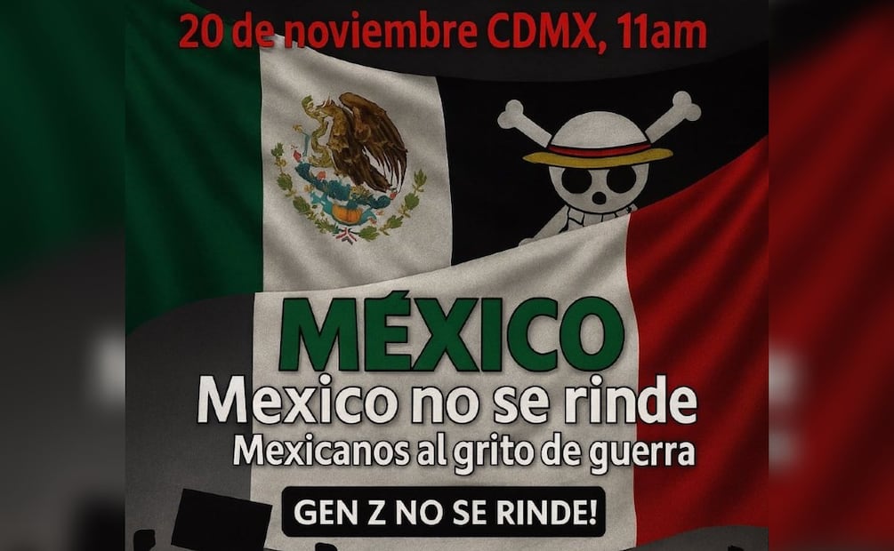 Foto: X (Generación Z anuncia nueva marcha en la CDMX: ¿Cuándo y a qué hora será?)