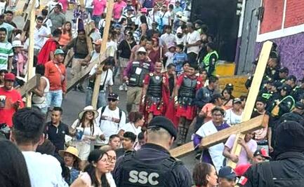 Vialidades en la CDMX afectadas por la representación de la Pasión de Cristo ¿cuáles son?