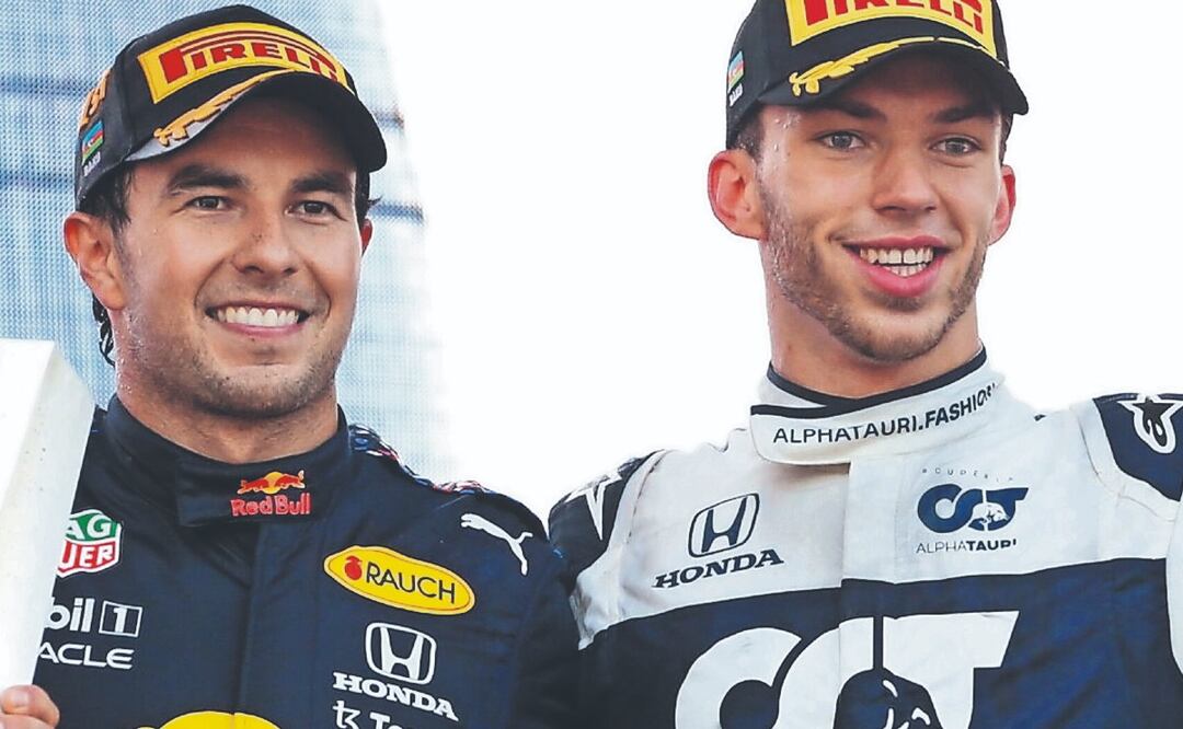 Pierre Gasly habló sobre Checo Pérez y su mala racha