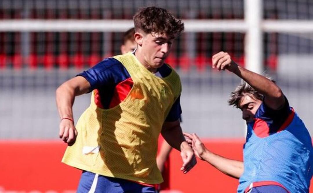Derek Septién, joven promesa mexicana del futbol pule su talento en el Atlético de Madrid
