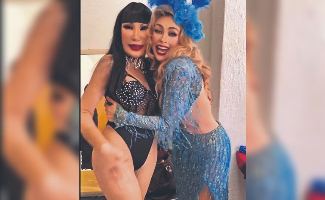 Aracely Arámbula y Lyn May. Foto: (Redes Sociales)