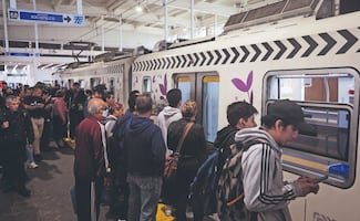 Tren Ligero mejora sus tiempos, pero siguen las aglomeraciones en horas pico