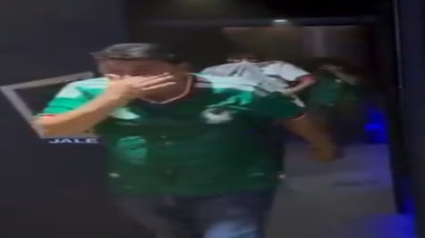 ¡Una más! Aficionados celebran a México con extintor…¡Dentro de un cine! en Sonora