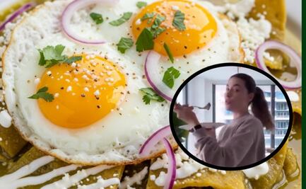 ¿Cómo preparar chilaquiles bajos en grasa? ¡No hagas el oso como Michelle Salas! Aquí está la receta