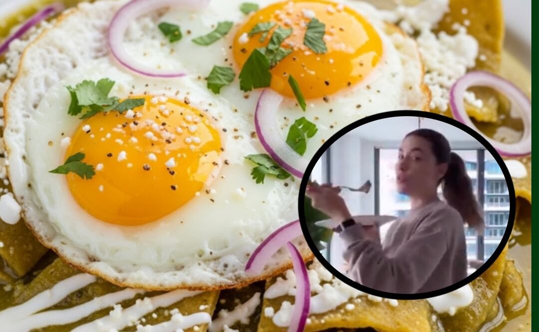 Receta de chilaquiles saludables (Foto: Creada con IA)