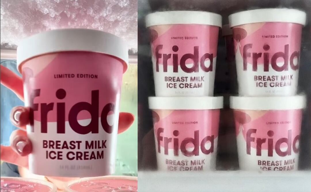 Helado de leche materna (Foto: Especial)